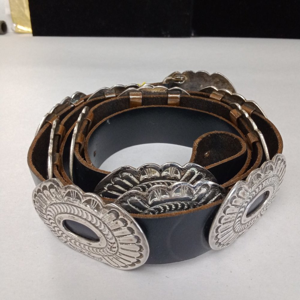 Native American Navajo concho belt
